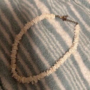 Elegant White Shell Necklace
